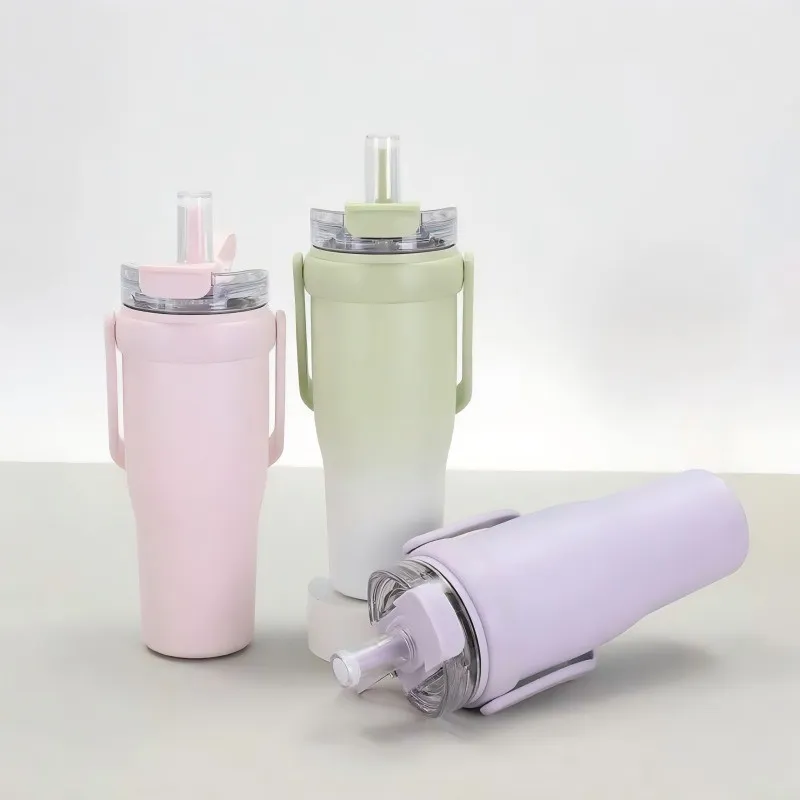40oz Vacuum Insulated Tumbler With Straw high quality