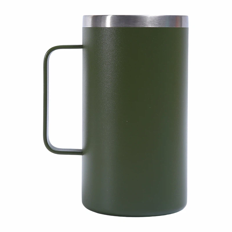 Stainless Steel Coffee Mug With Handle